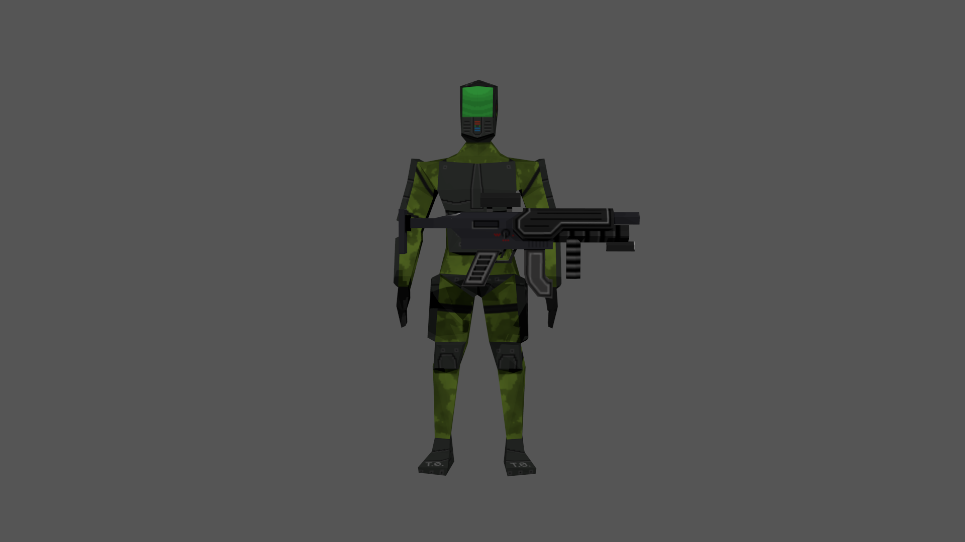 Pixel futuristic soldier | OpenGameArt.org